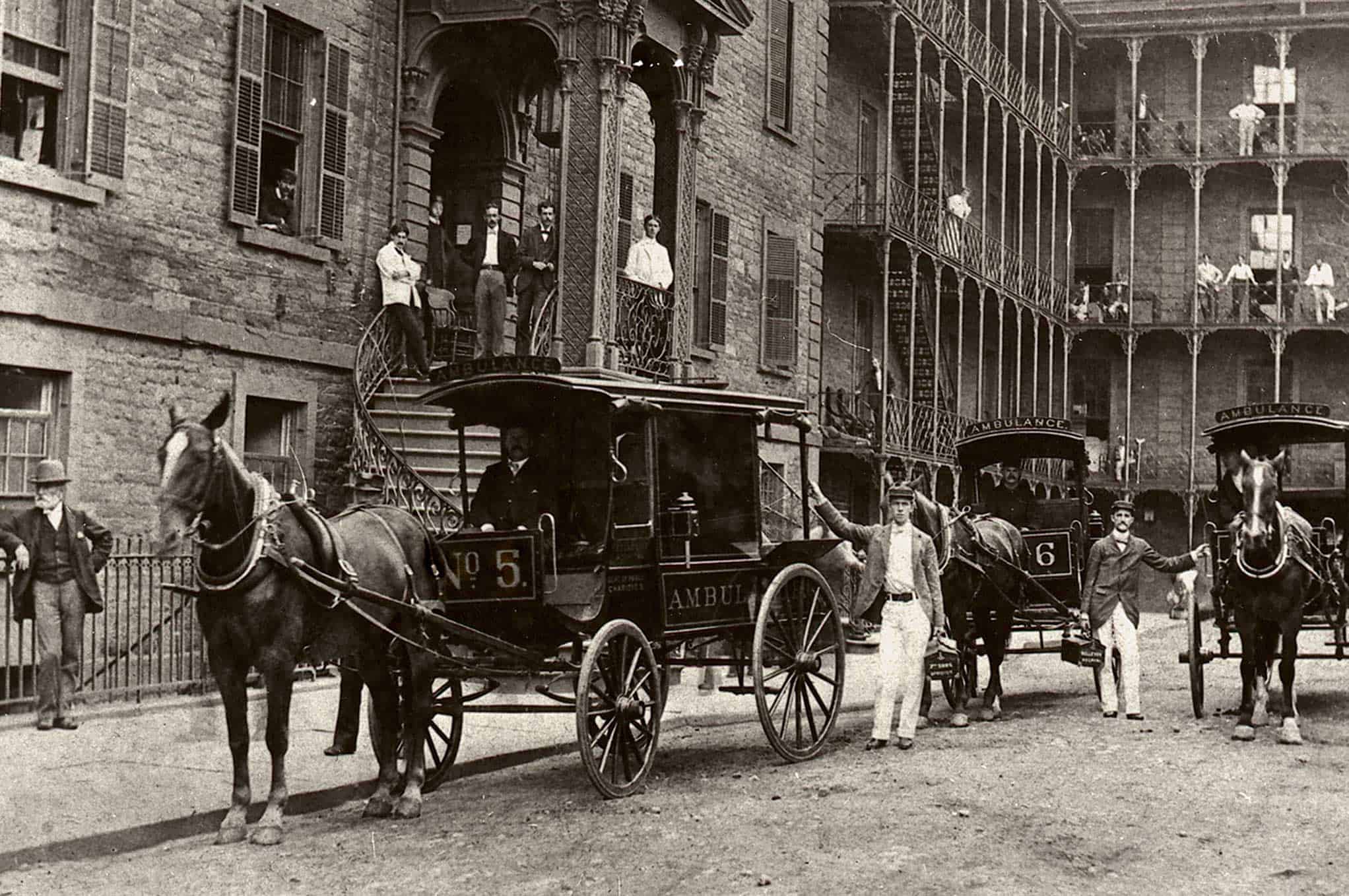 Historic Ambulance Service - Brooklyn 1884